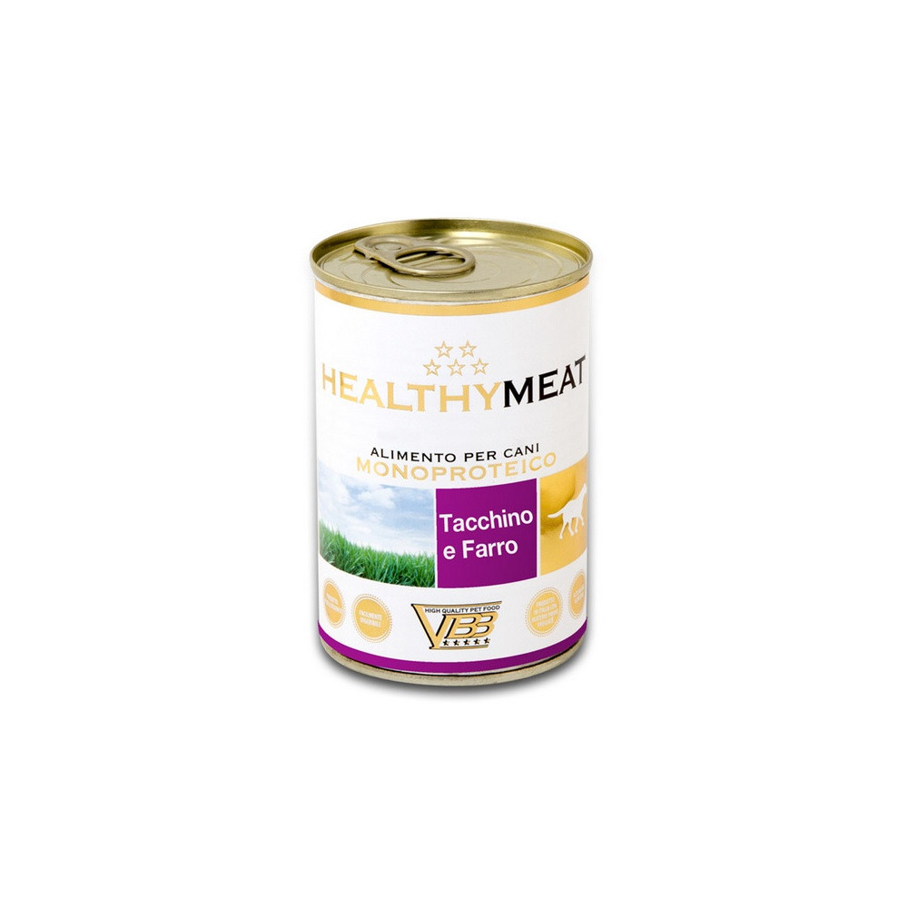 Healthy Meat Pies Mono Indyk i orkisz puszka 400g