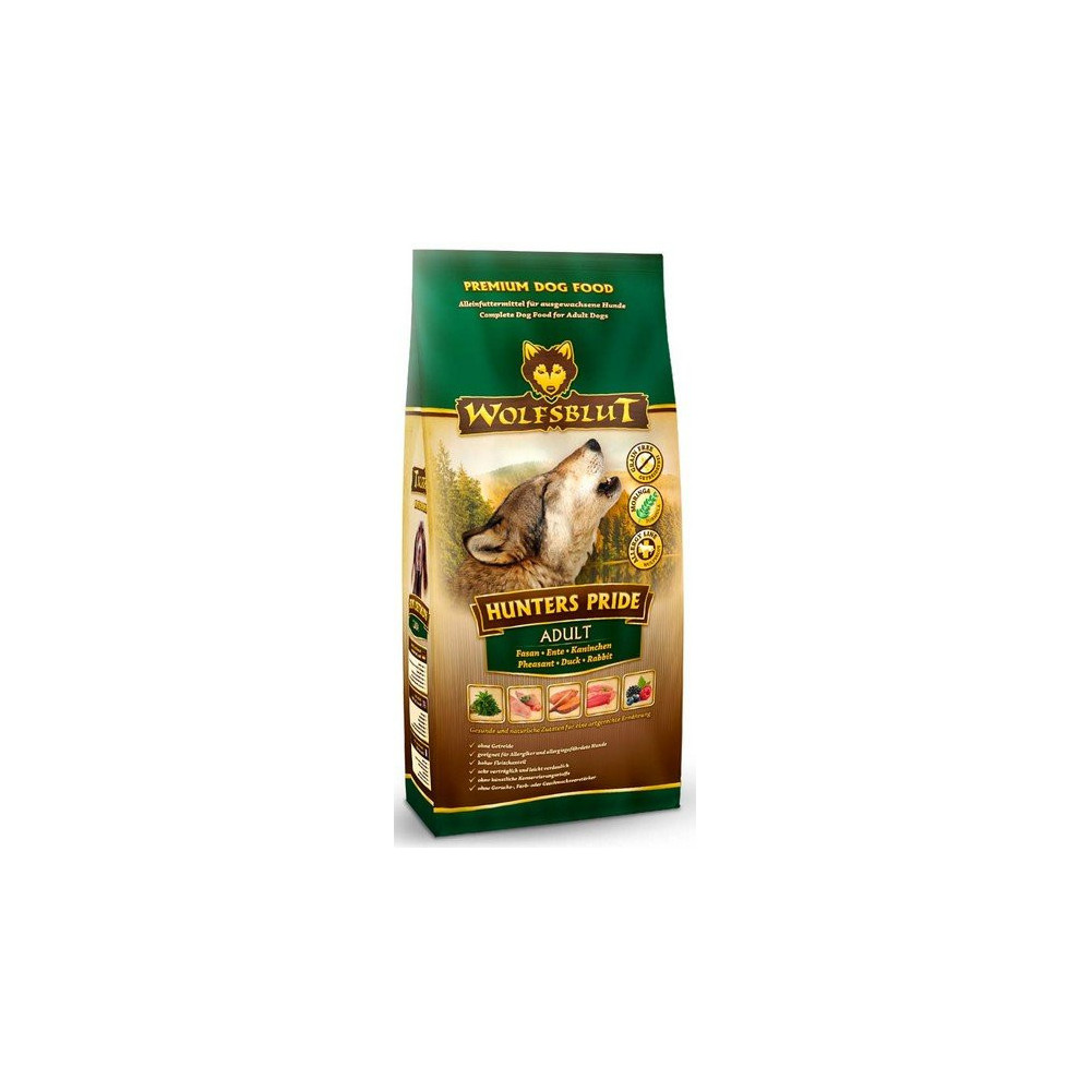 Wolfsblut Dog Hunters Pride - bażant i kaczka 12,5kg