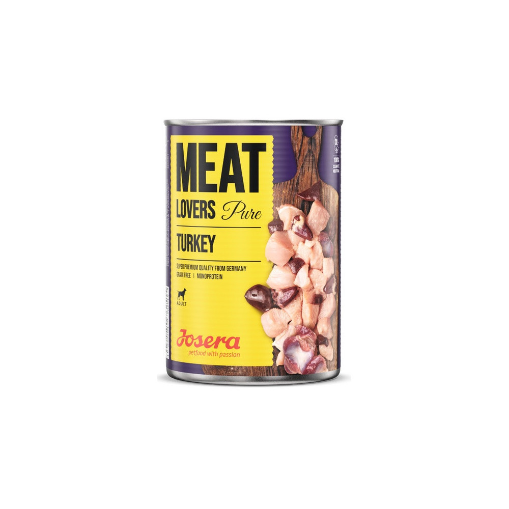 Josera Meat Lovers Pure Indyk puszka 400g