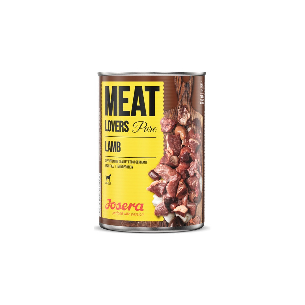 Josera Meat Lovers Pure Jagnięcina puszka 400g