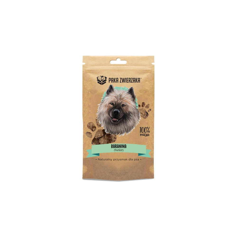 Paka Zwierzaka Chunkies Baranina 100% 70g