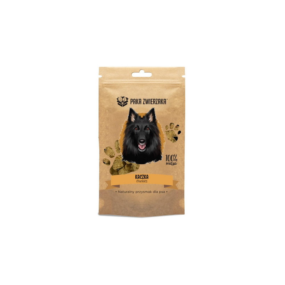 Paka Zwierzaka Chunkies Kaczka 100% 70g