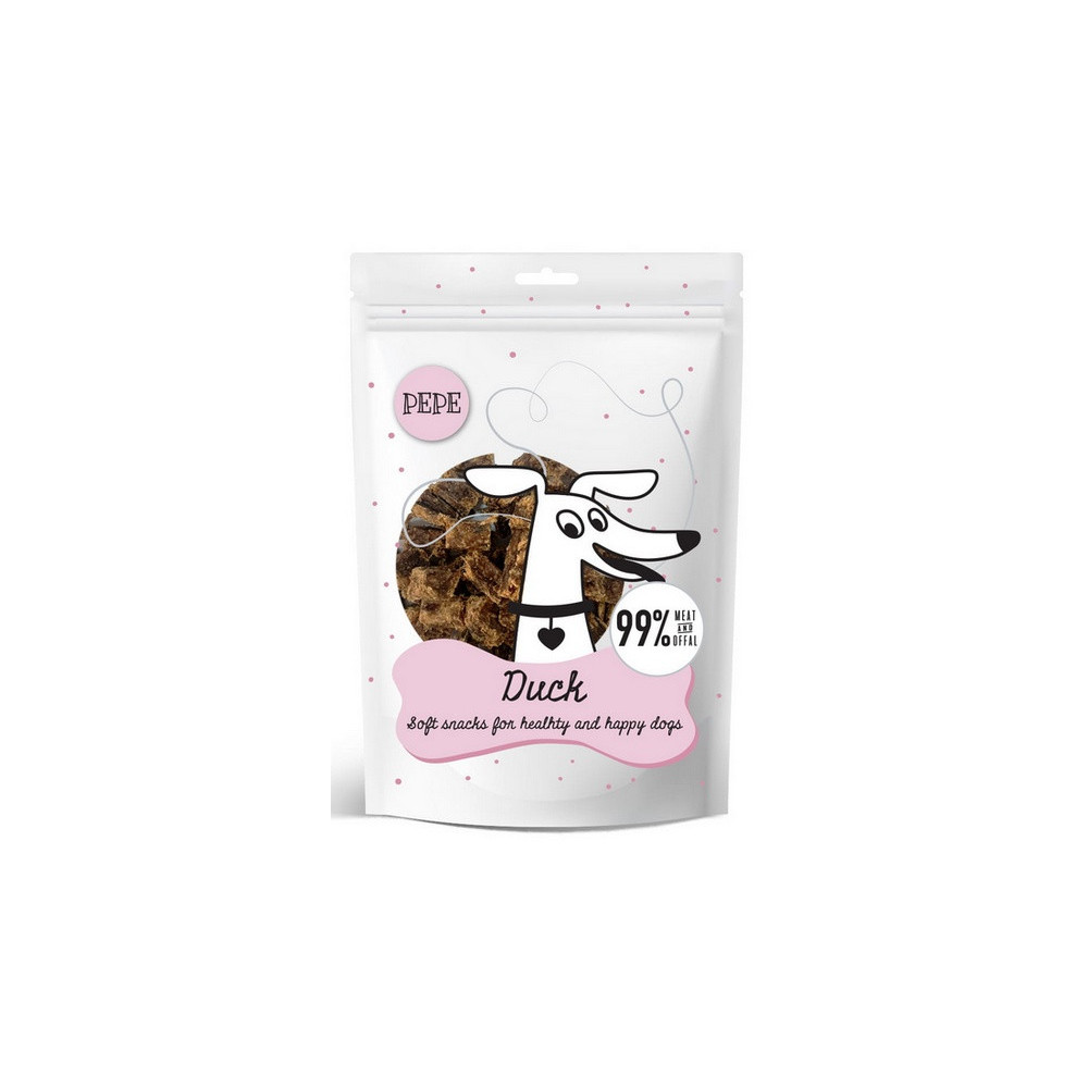 Paka Zwierzaka PEPE Mini Chunkies Duck (kaczka) 70g