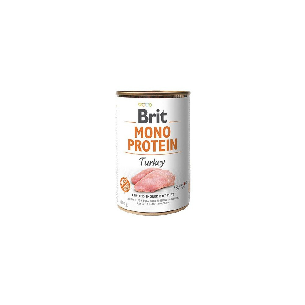 Brit Mono Protein Turkey puszka 400g