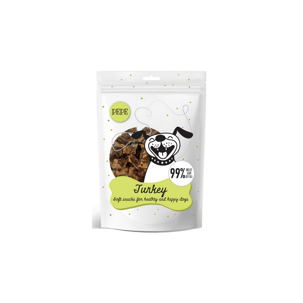 Paka Zwierzaka PEPE Mini Chunkies Turkey (indyk) 70g