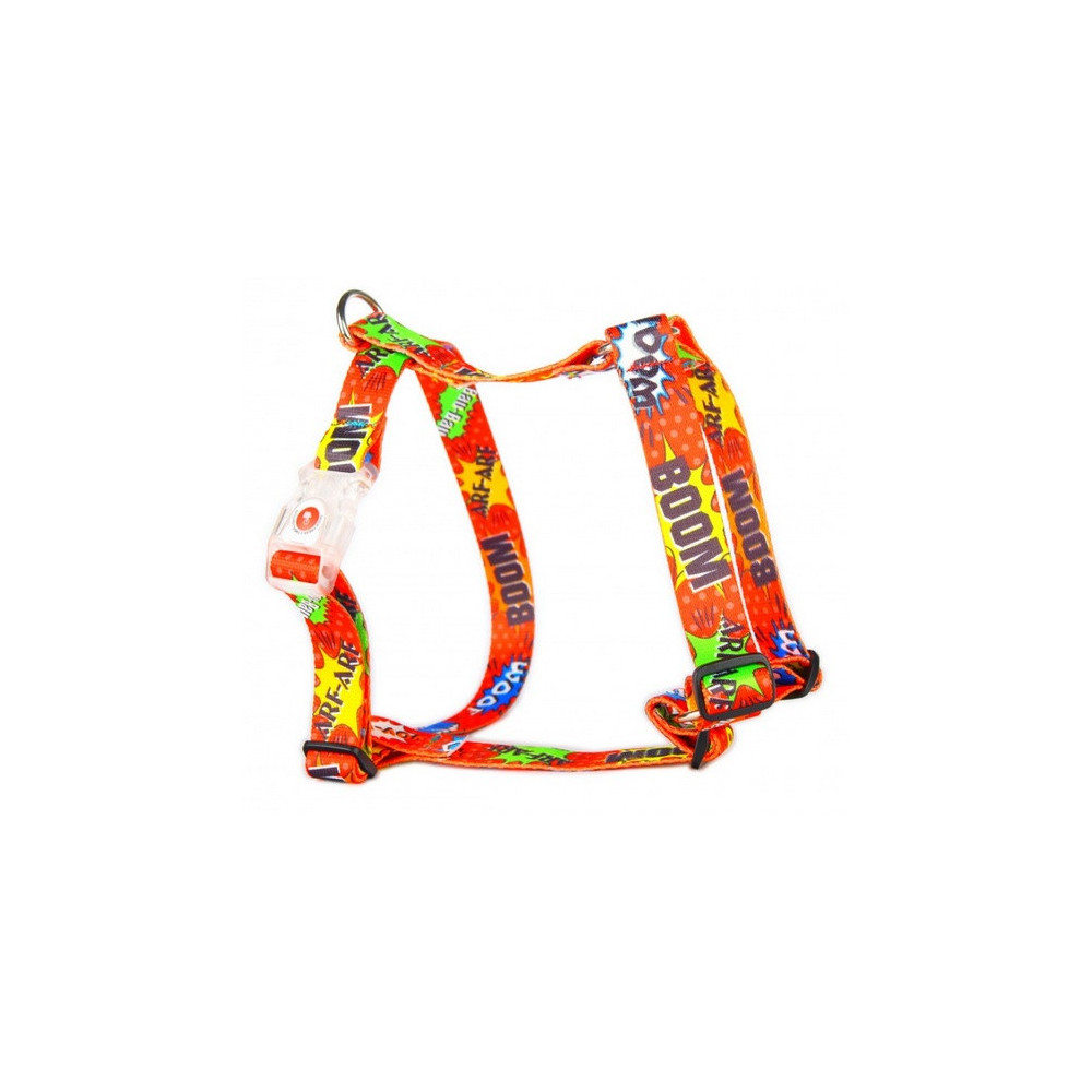 Matteo Szelki Guard LED 20mm graffiti czerwone