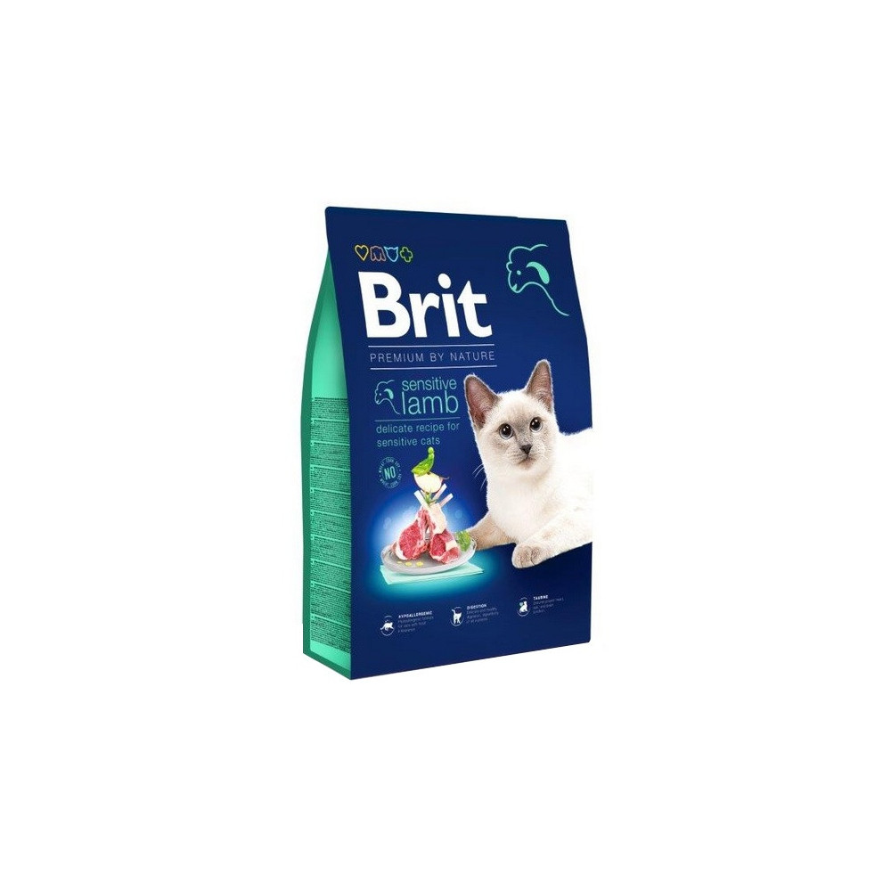 Brit Premium By Nature Cat Sensitive Lamb 8kg