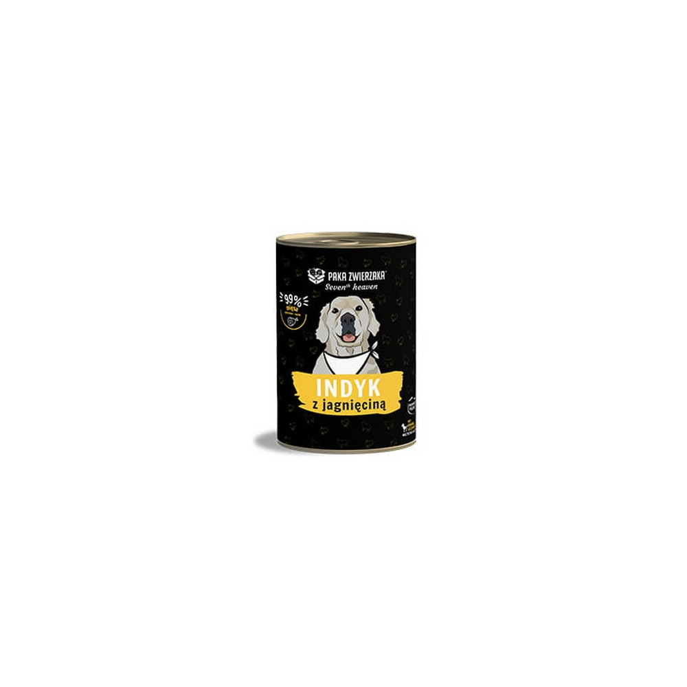 Paka Zwierzaka Seventh Heaven Turkey & Lamb puszka 400g