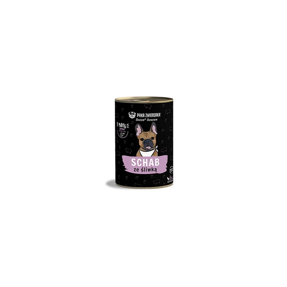 Paka Zwierzaka Seventh Heaven Pork & Plum puszka 400g