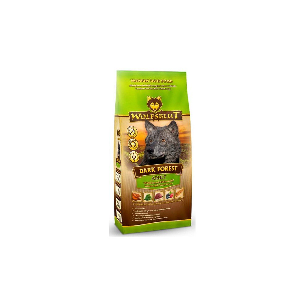 Wolfsblut Dog Dark Forest - dziczyzna i bataty 12,5kg