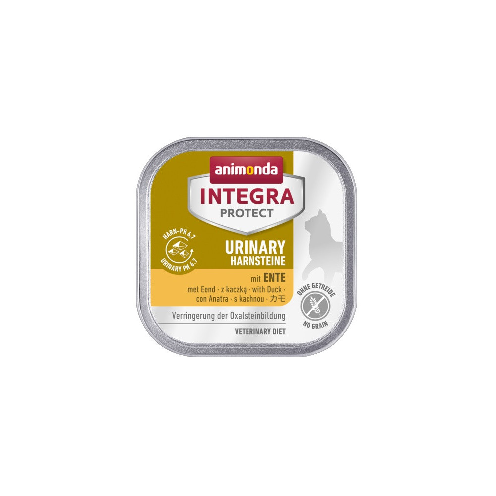 Animonda Integra Protect Urinary Harnsteine Oxalate dla kota - z kaczką tacka 100g