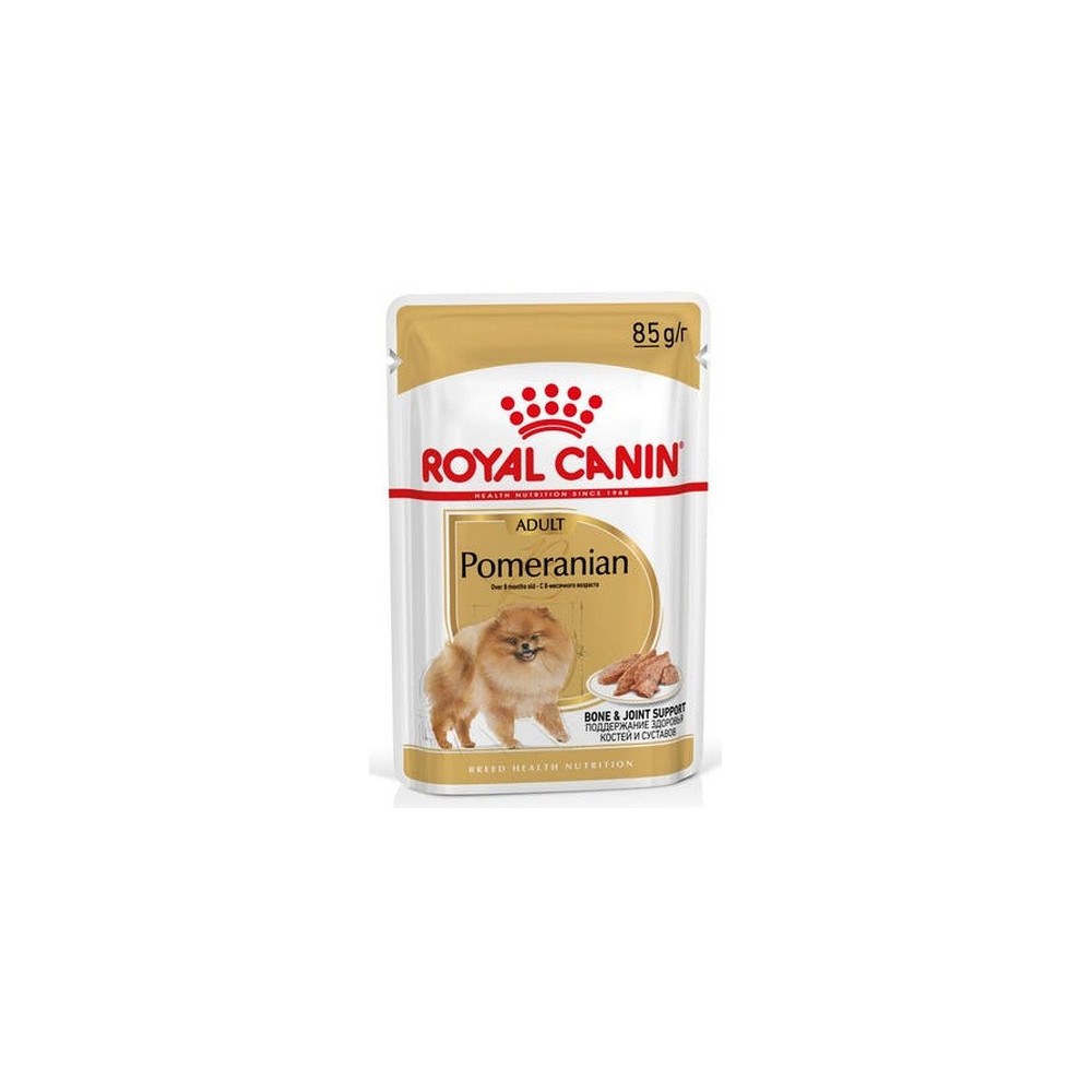 Royal Canin Pomeranian Adult karma mokra dla psów dorosłych rasy szpic miniaturowy, pasztet saszetka 85g