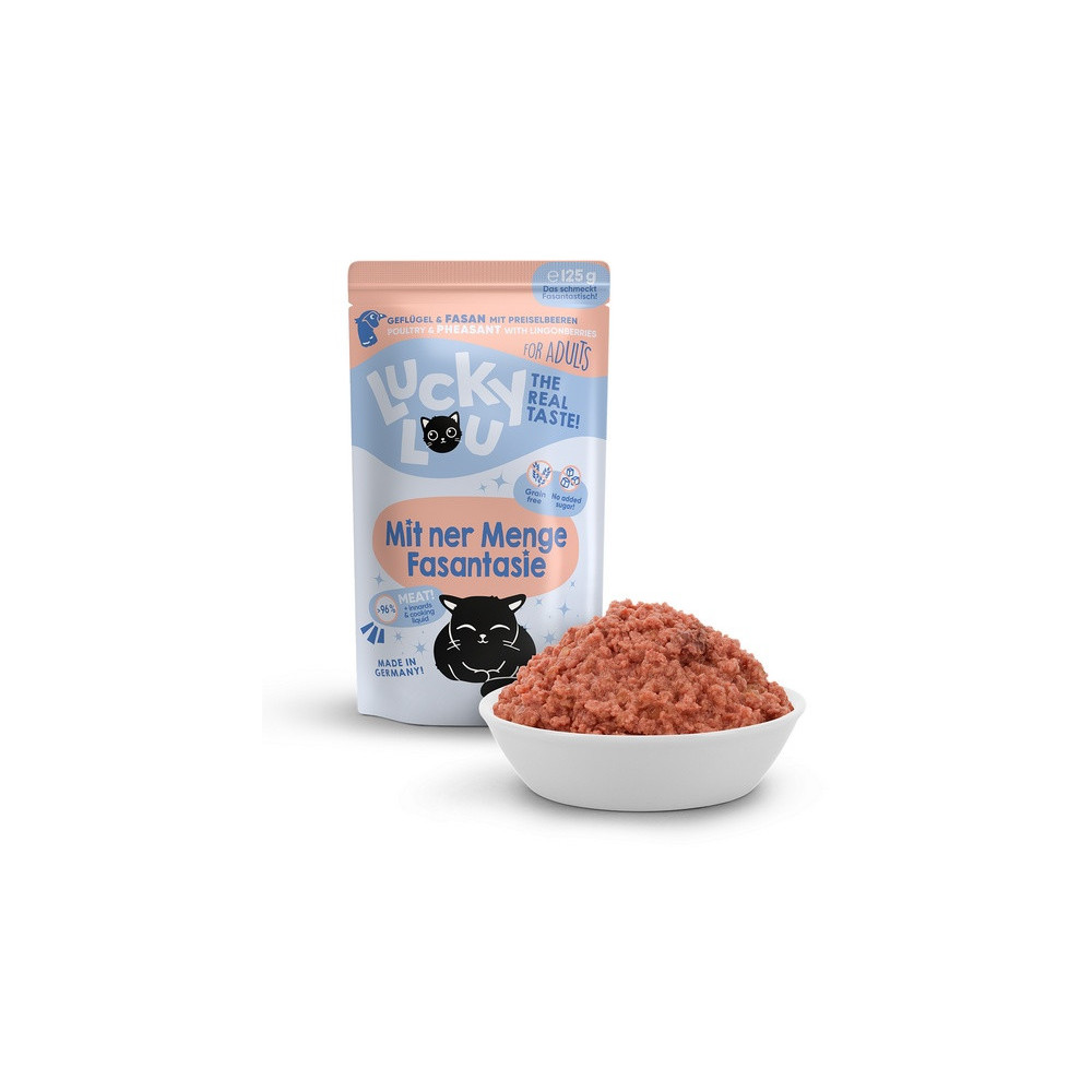 Lucky Lou Lifestage Adult Drób i bażant saszetka 125g