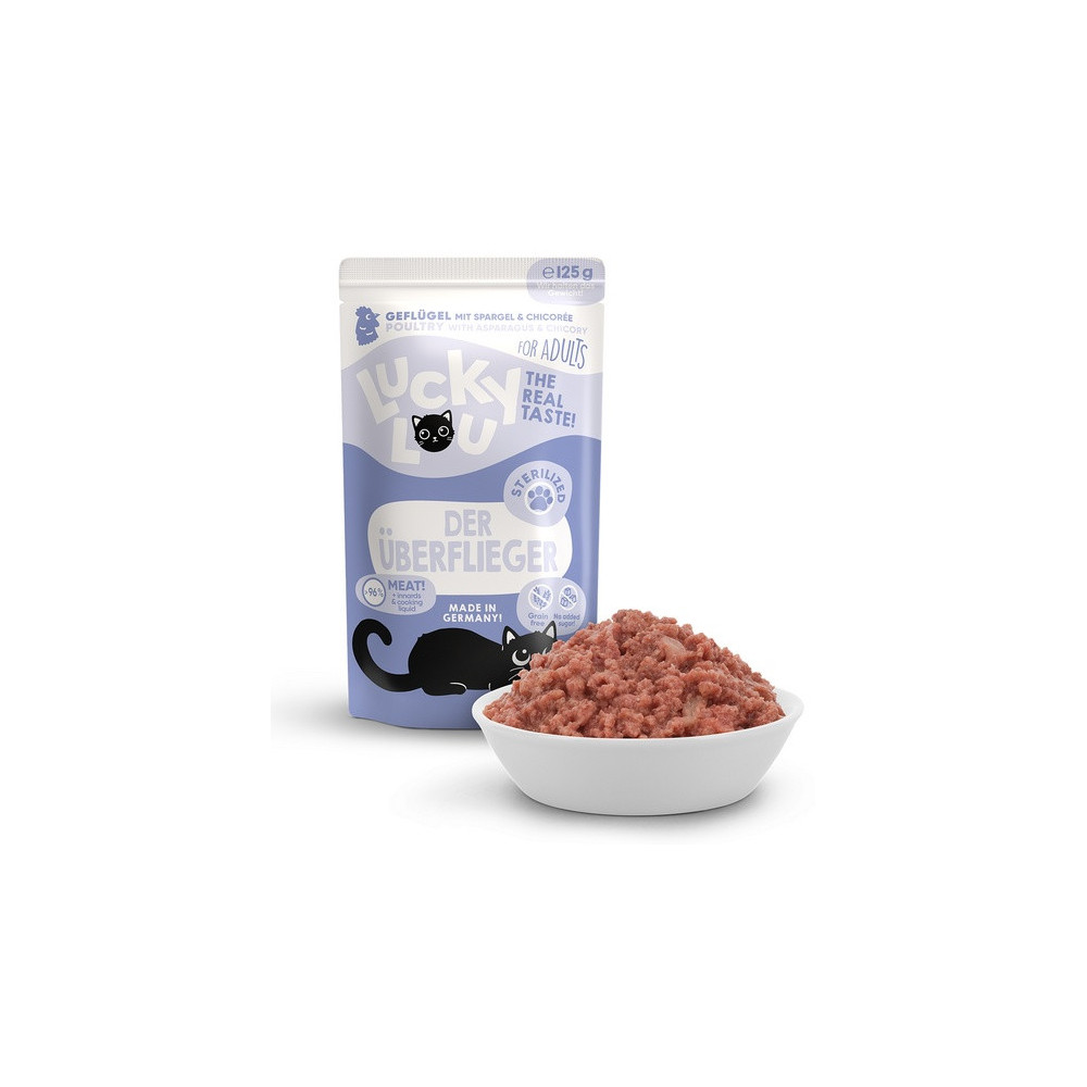 Lucky Lou Lifestage Sterilized Drób saszetka 125g