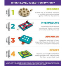 Nina Ottosson Puppy Smart Blue - gra edukacyjna [69535]