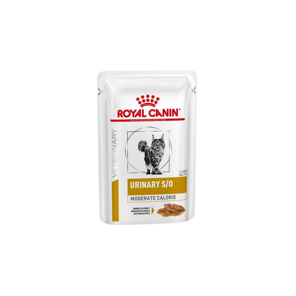 Royal Canin Veterinary Diet Feline Urinary S/O Moderate Calorie saszetka 85g