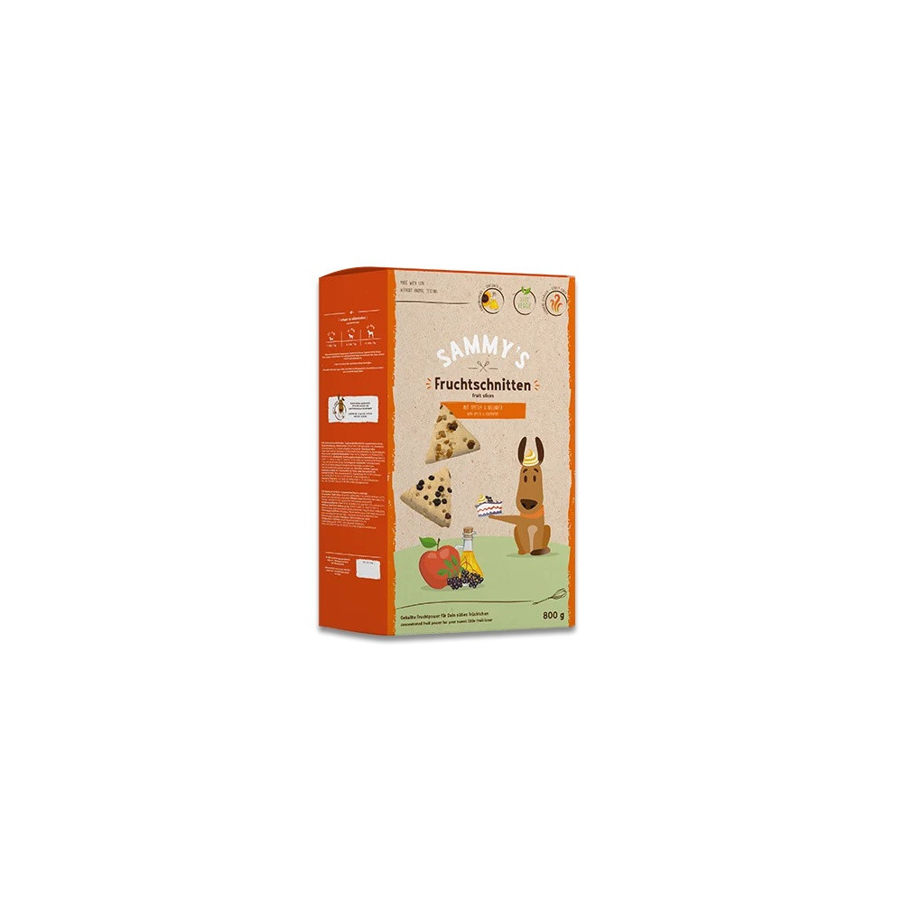 Sammy's Fruit Slices Owocowe Trójkąty 800g