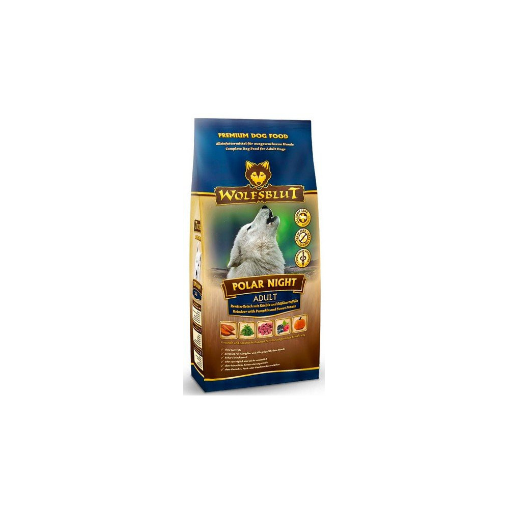 Wolfsblut Dog Polar Night - renifer i dynia 12,5kg