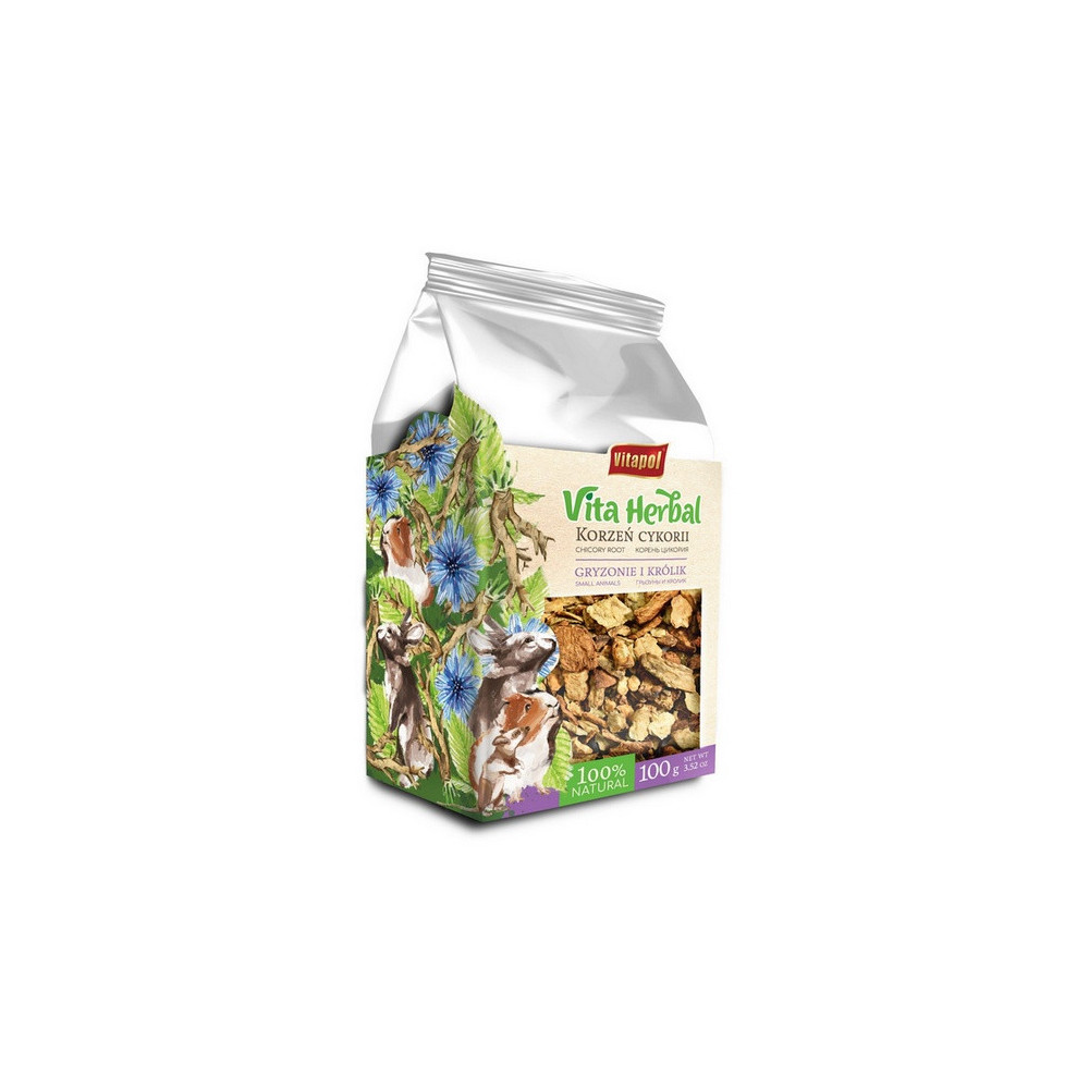 Vitapol Vita Herbal Korzeń cykorii dla gryzoni i królika 100g