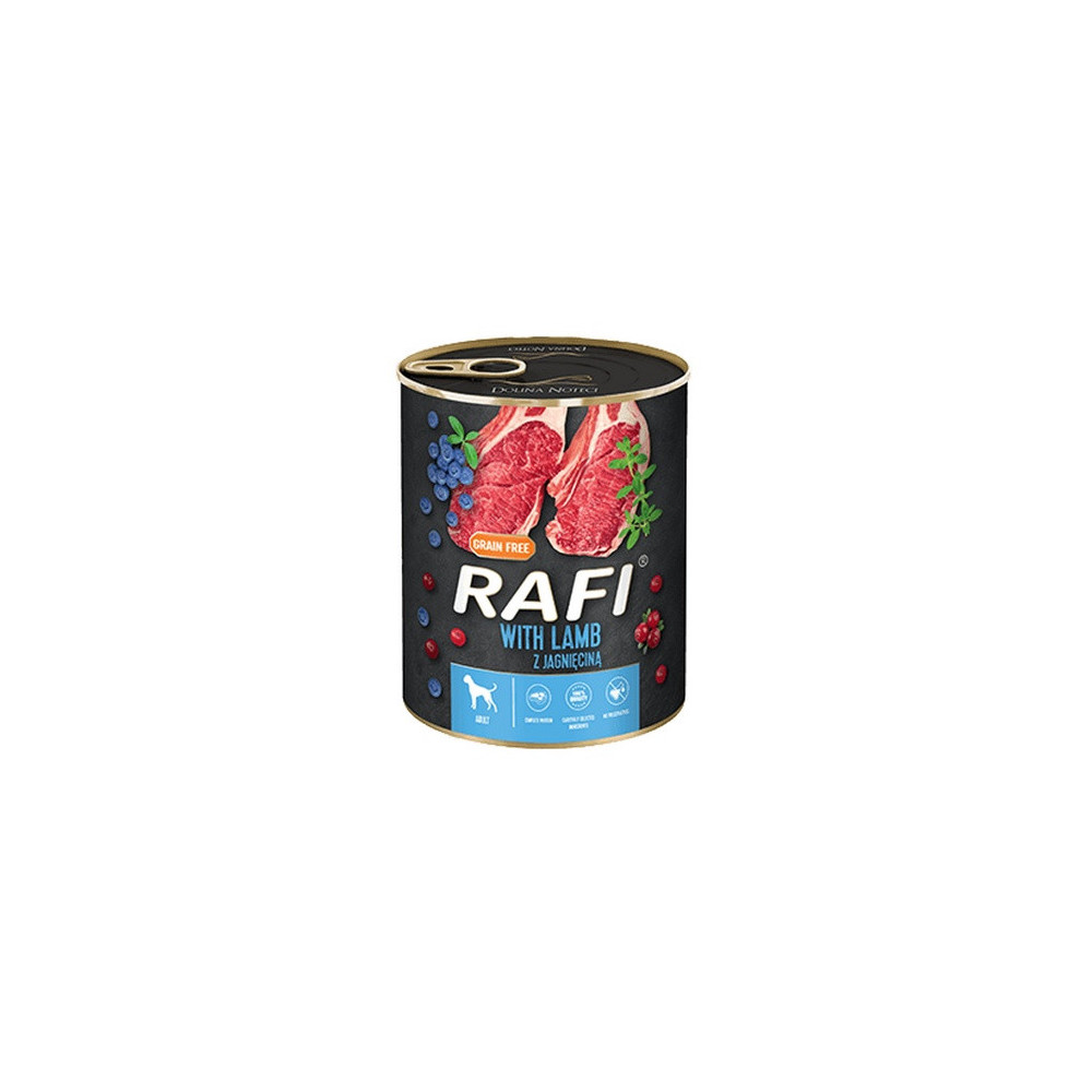 Rafi Pies Jagnięcina puszka 800g