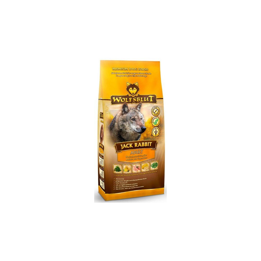 Wolfsblut Dog Jack Rabbit - królik, zając i bataty 12,5kg