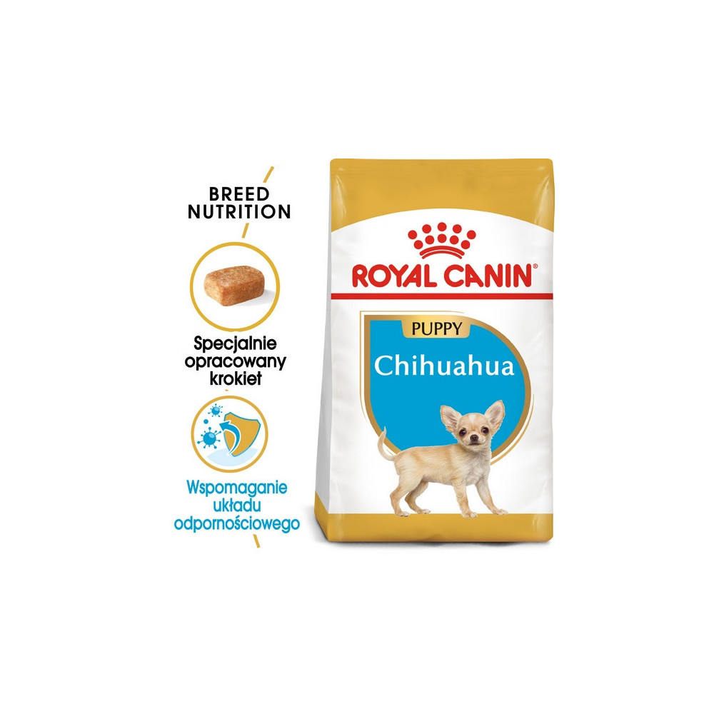 Royal Canin Chihuahua Puppy karma sucha dla szczeniąt do 8 miesiąca, rasy chihuahua 0,5kg
