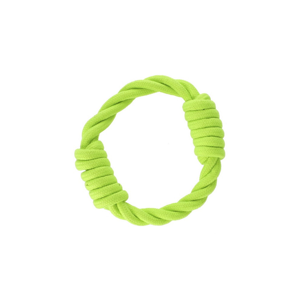 Dingo Zabawka dla psa - Ringo zaplatane Energy 18cm zielone