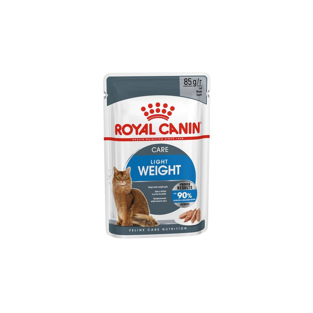 Royal Canin Ultra Light pasztet karma mokra dla kotów dorosłych, z tendencją do nadwagi saszetka 85g
