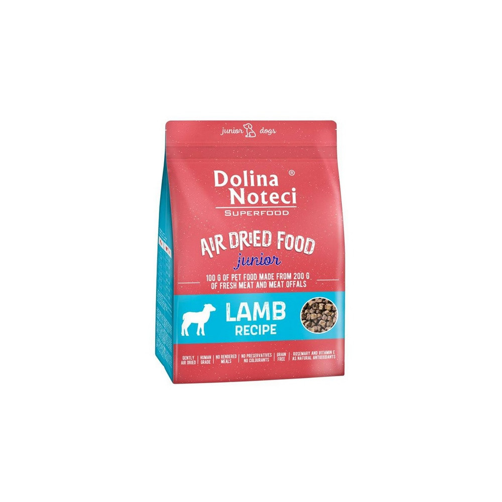 Dolina Noteci Superfood Air Dried Pies Junior Danie z jagnięciny 1kg