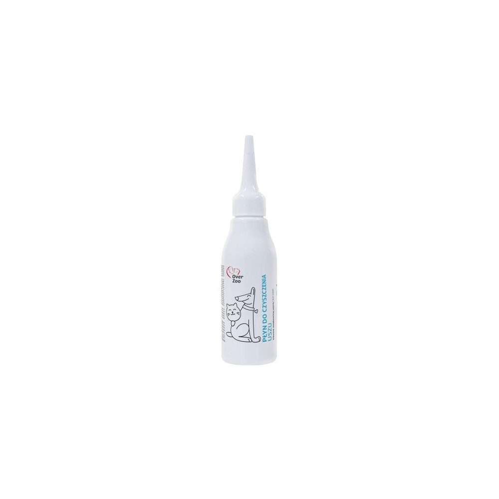 Over Zoo Płyn do czyszczenia uszu dla psa i kota 75ml