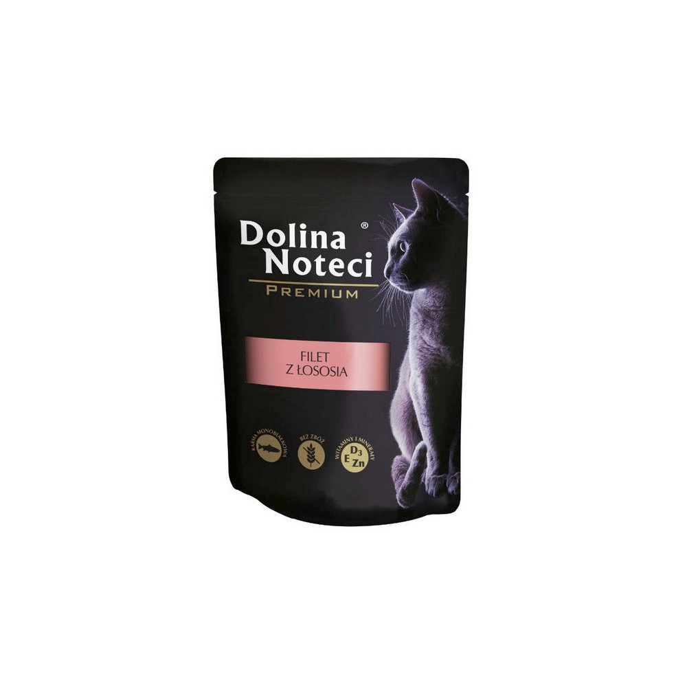 Dolina Noteci Premium Kot Filet z łososia saszetka 85g