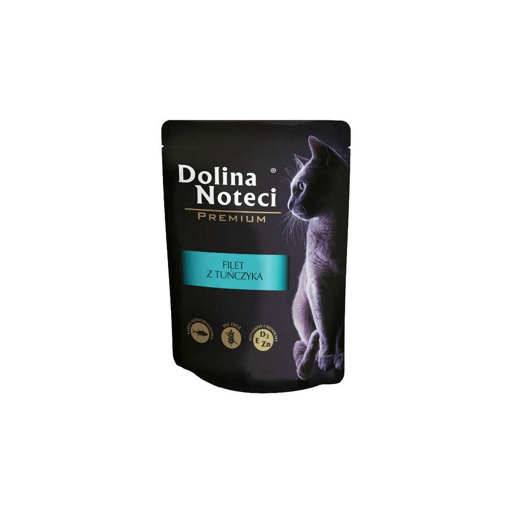 Dolina Noteci Premium Kot Filet z tuńczyka saszetka 85g