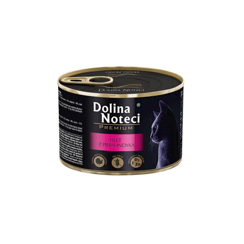 Dolina Noteci Premium Kot Filet z piersi indyka puszka 185g