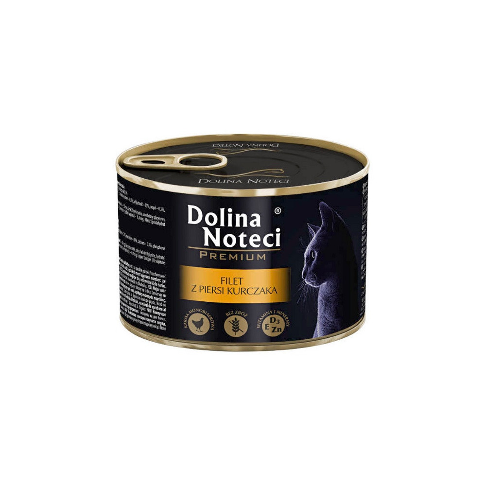 Dolina Noteci Premium Kot Filet z piersi kurczaka puszka 185g
