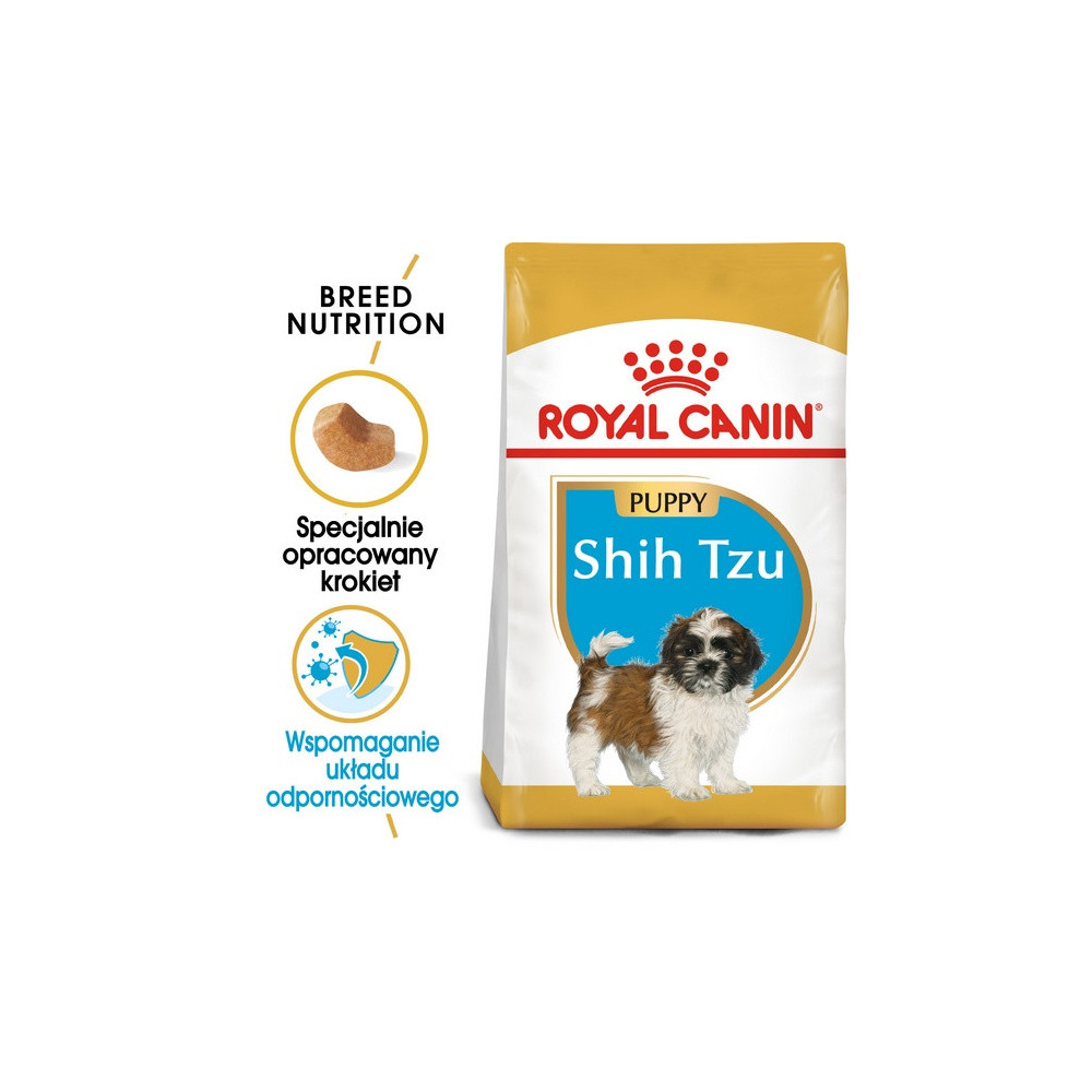 Royal Canin Shih Tzu Puppy karma sucha dla szczeniąt do 10 miesiąca, rasy shih tzu 1,5kg