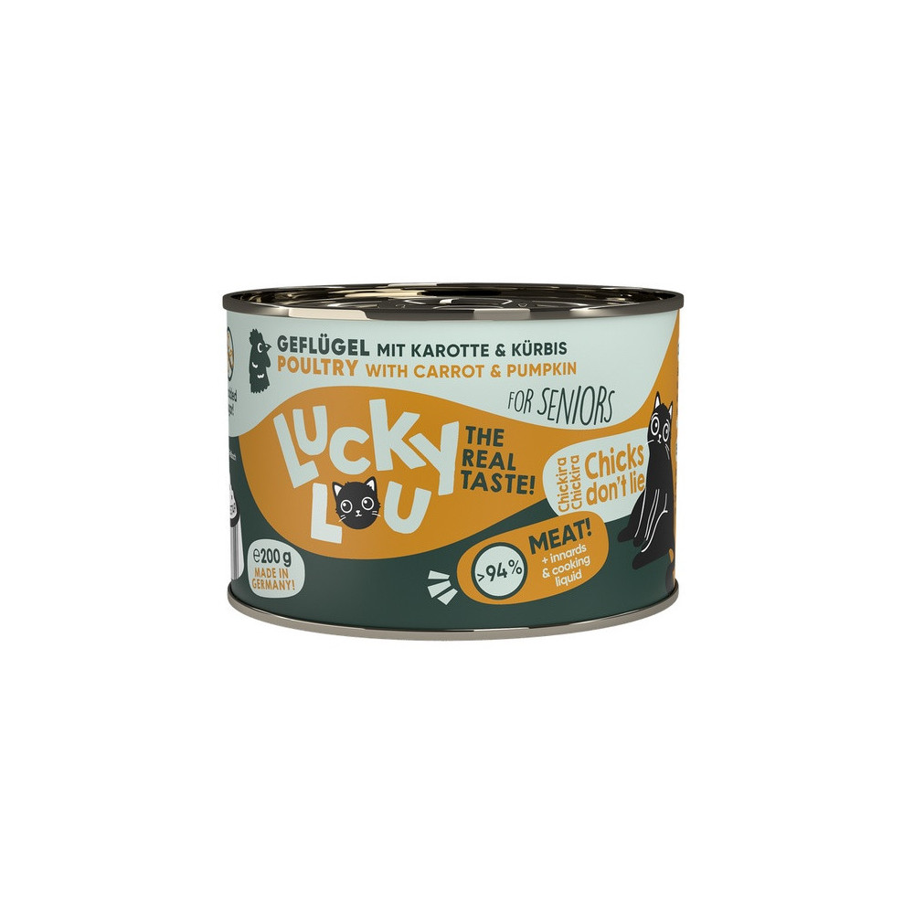 Lucky Lou Lifestage Senior Drób puszka 200g