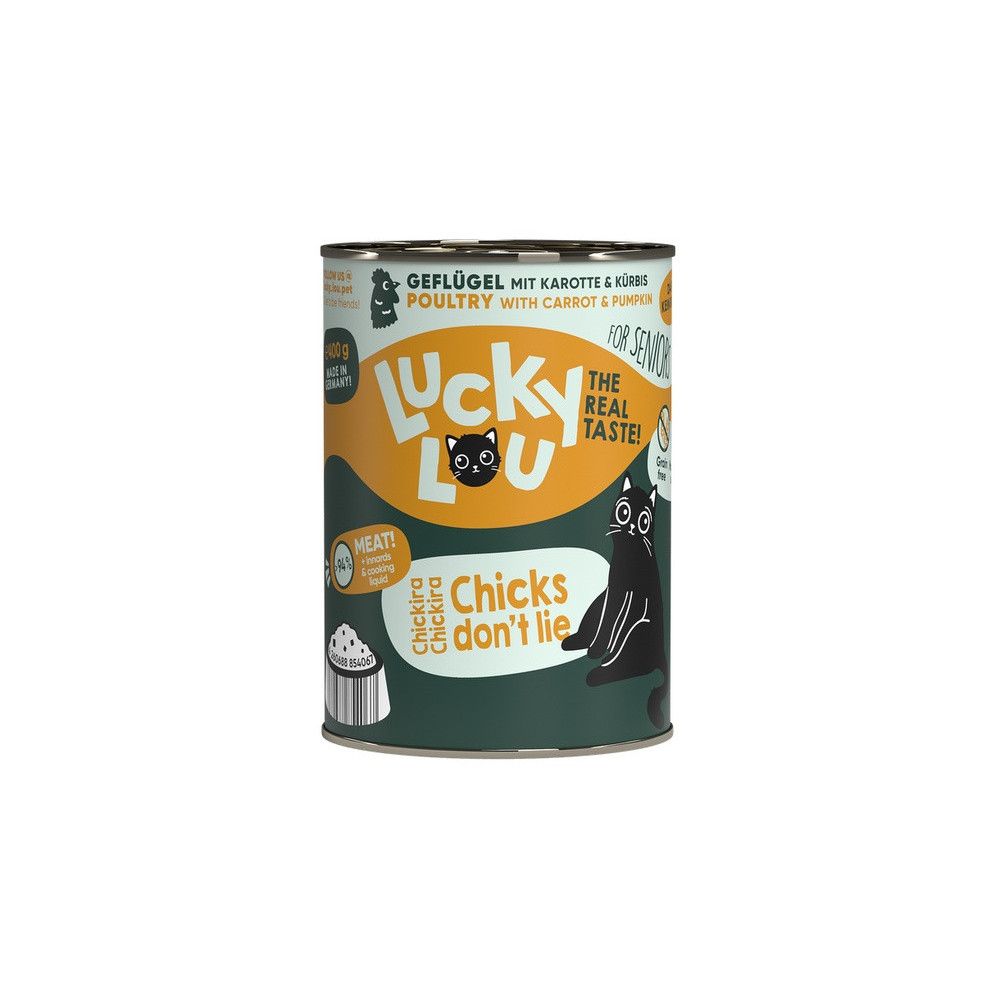 Lucky Lou Lifestage Senior Drób puszka 400g
