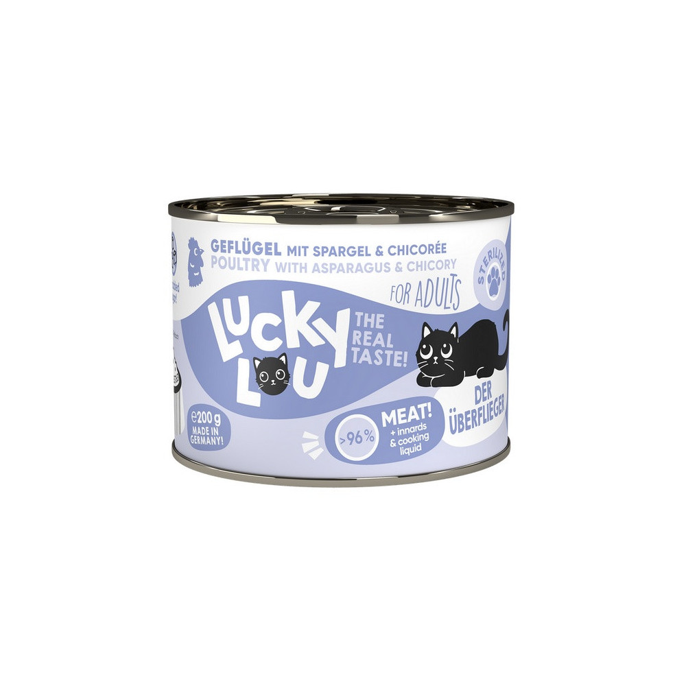 Lucky Lou Lifestage Sterilized Drób puszka 200g