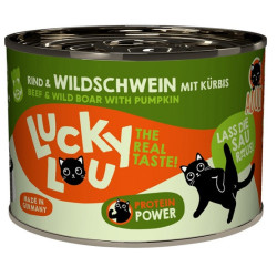 Lucky Lou Lifestage Adult Wołowina i dzik puszka 200g