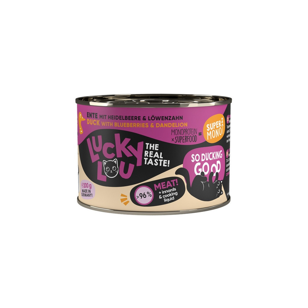 Lucky Lou SuperMono Kaczka puszka 200g