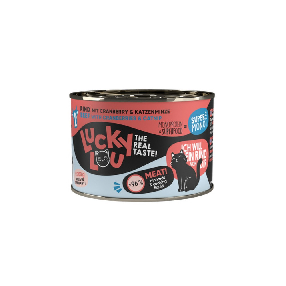 Lucky Lou SuperMono Wołowina puszka 200g