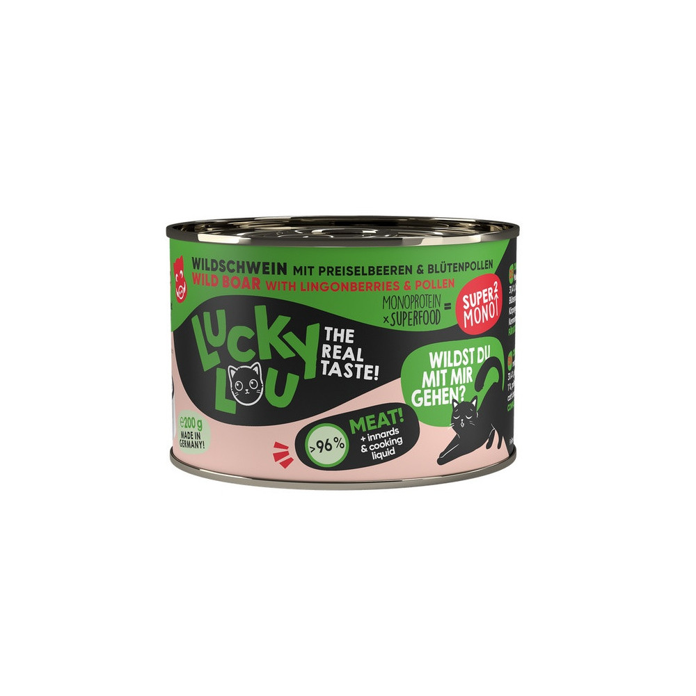 Lucky Lou SuperMono Dzik puszka 200g