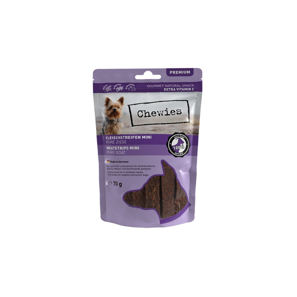 Chewies Meat Strips Mini Koza 70g