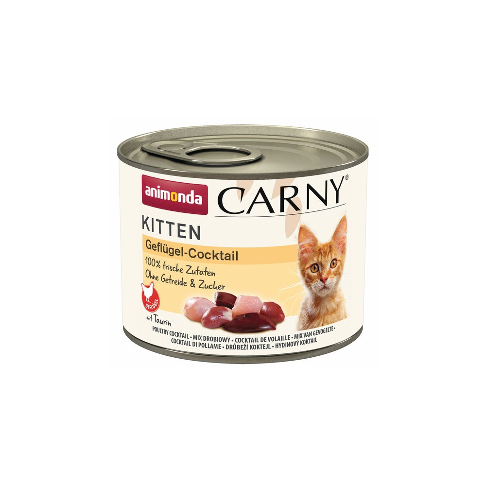 Animonda Carny Kitten Koktajl drobiowy puszka 200g