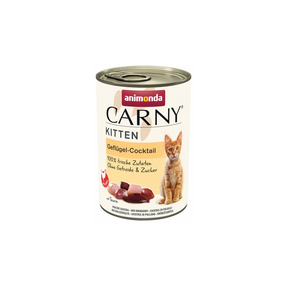 Animonda Carny Kitten Koktajl drobiowy puszka 400g
