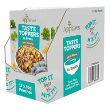 Applaws Taste Toppers Saszetka dla psa - tuńczyk, dynia i ciecierzyca w sosie 85g