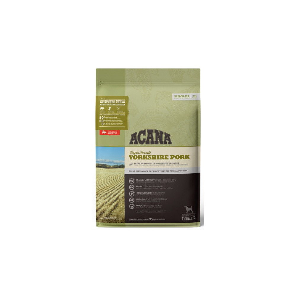Acana Singles Yorkshire Pork 6kg